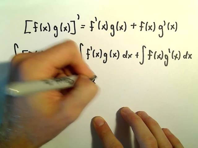 Deriving the Integration by Parts Formula - Easy!