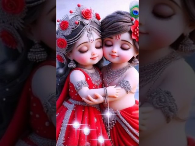 ||cute ❤️🌹||Baby Radha Krishna 😘 ❤️ ||Best Couplet In The World ||Radha Krishna Cut 😘 HD StatusVideo