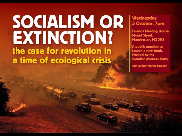 Socialism or Extinction - book launch with author Martin Empson