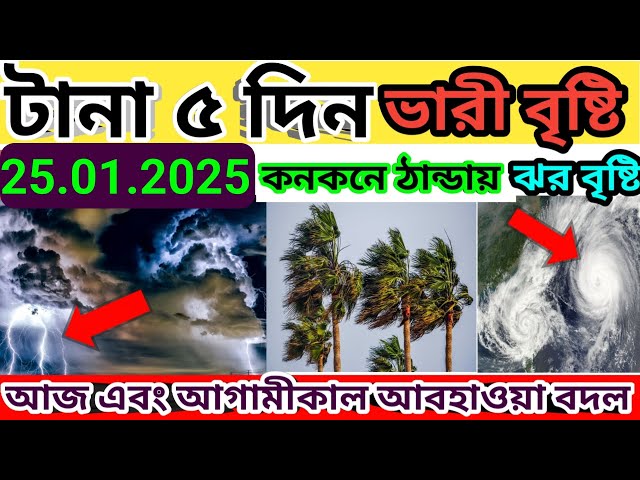 আবহাওয়ার খবর আজকের, 25 January 2025, Bangladesh Weather Report