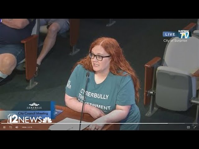 FULL VIDEO: Surprise woman arrested at city council meeting