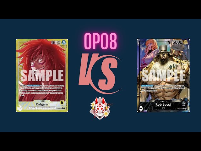 OP08 Kalgara vs Rob Lucci (@RubberSoulTCG)! Asgard Games Round 2 POV!