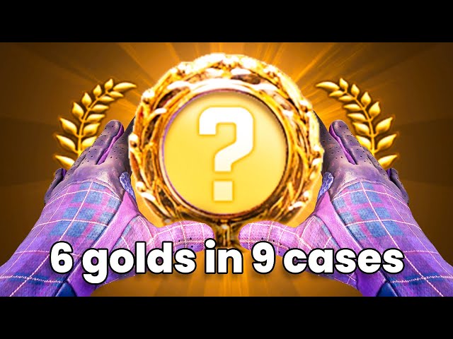 I Unboxed 6 Golds in 9 Cases