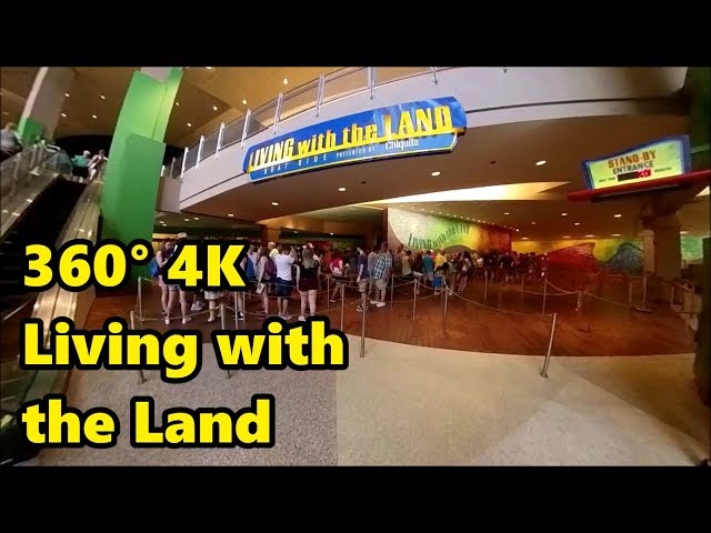 360° 4K Ride on Living with the Land at Epcot | Walt Disney World