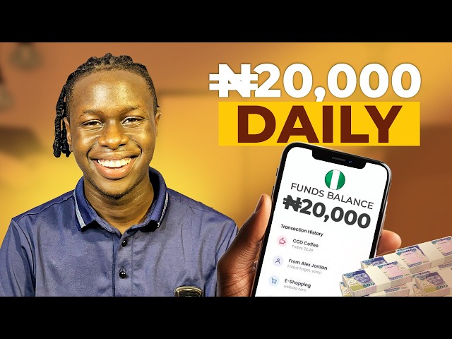 Get Paid ₦20,000 FREE on Your PHONE | Make Money Online In Nigeria For Free As A Teenager 2024