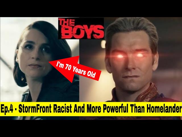 The Boys Season 2 Episode 4 - Is StormFront, AKA Liberty, More Powerful Than Man Child Homelander?