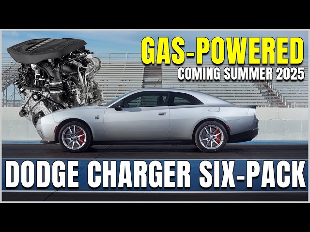 2025 Dodge Charger SIX-PACK Gas-Powered HURRICANE ENGINE will DESTROY the HEMI?