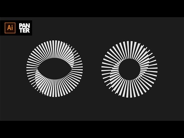 How to Design Mobius Eye With Scanimation Effect | Adobe Illustrator Tutorial