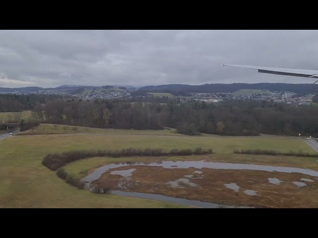 Approach to Zurich Airport, Switzerland