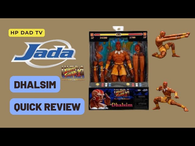 Is Jada Toys Dhalsim Street Fighter Figure a Must-Have? Unboxing Reveals All!