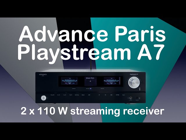 Advance Paris PlayStream A7 network receiver