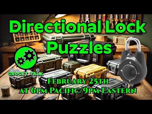 Gadget Talk - Directional Lock Puzzles