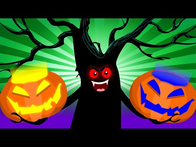 Halloween Tree Scary Nursery Rhymes | Scary Songs For Children & Kids Rhyme By Haunted House