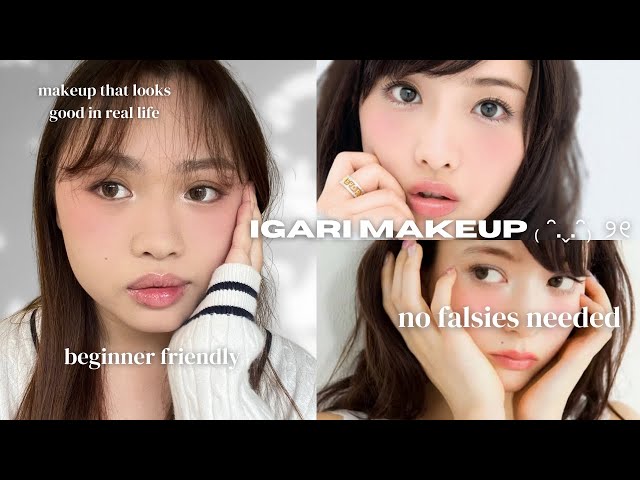 igari makeup for low visual weight features 🐰 * ୨୧ ✧ ˚ ~ girltalk grwm