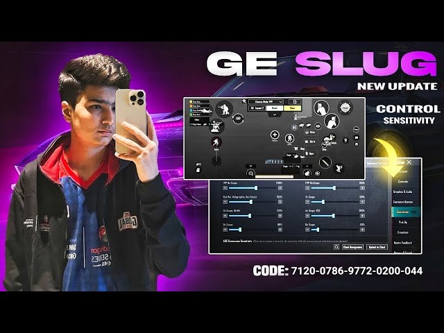 UPDATE 3.6 SLUG GAMING SENSITIVITY 2025 (No Recoil) | PUBG MOBILE BEST SENSITIVITY 2025