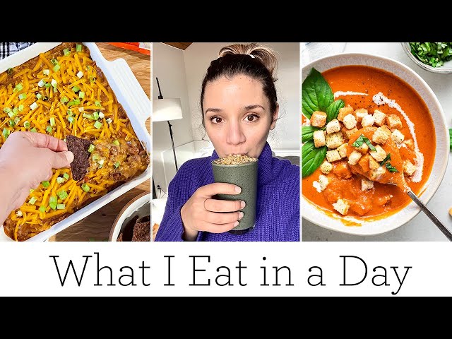 WHAT IN EAT IN DAY ‣‣ super quick & easy meals