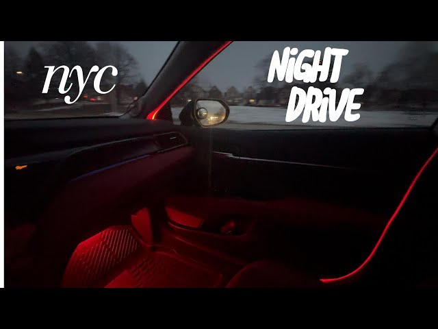 NYC night drive / BIG APPLE