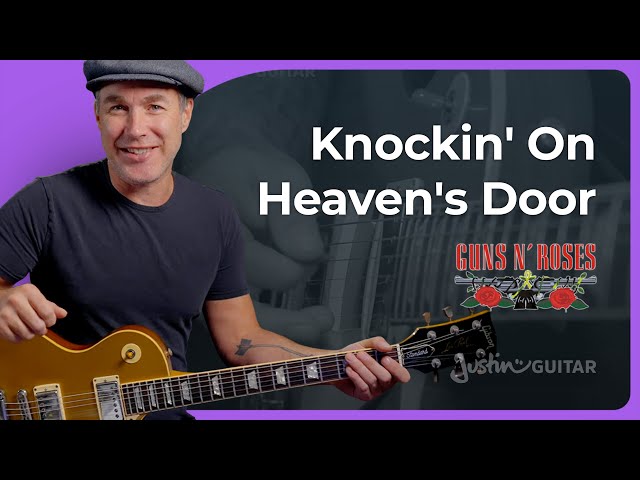 Knockin' on Heaven's Door Guitar Lesson | Guns N' Roses * SLASH! *