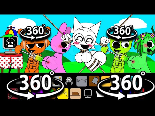 360° VR Incredibox Sprunki Sinner Edition But NEW SUS MOD! LOVE version