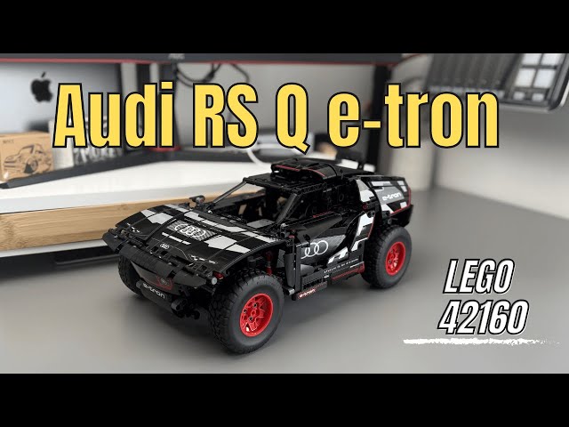 LEGO Technic 42160 Audi RS Q e-tron with LEGO Technic Control+ - Speed Build & Review