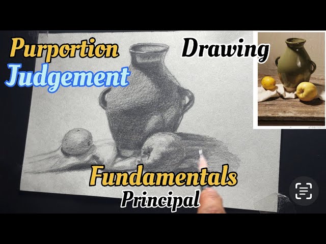 Still life drawing ✍️ | drawing fundamentals principles |