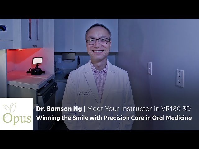 Dr. Samson Ng - Winning the Smile with Precision Care in Oral Medicine