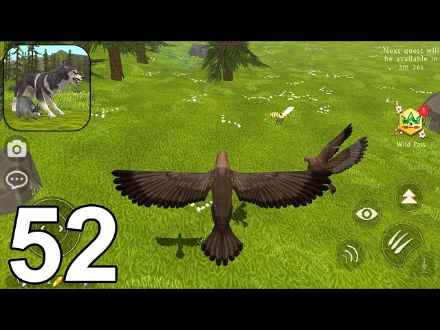 WildCraft: Animal Sim Gameplay - Eagle - Walkthrough (iOS, Android) Part 52