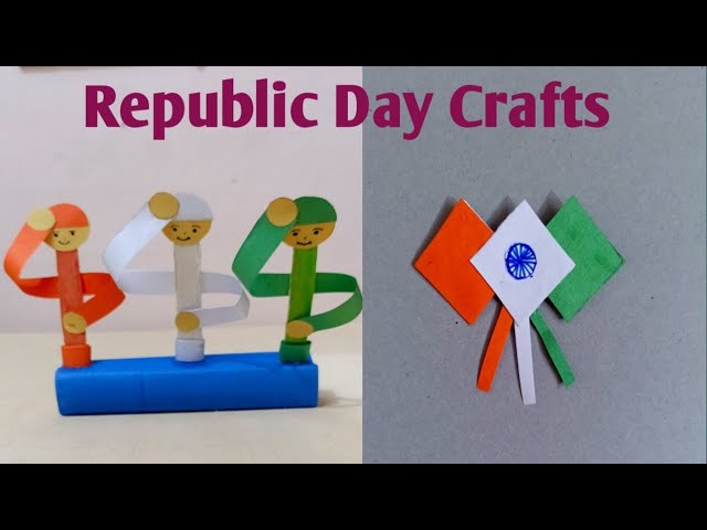 Republic Day Crafts | Tricolour Craft Ideas