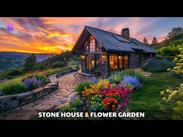 Stunning Stone Cottage: Garden & Mountain Views