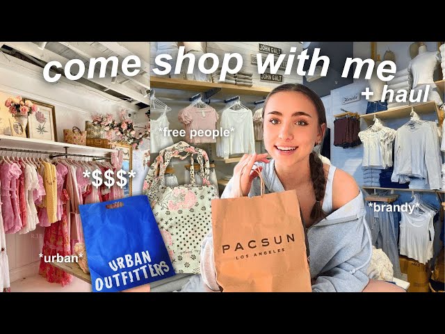 self-care shopping vlog 🛍️ *clothing shopping + haul*