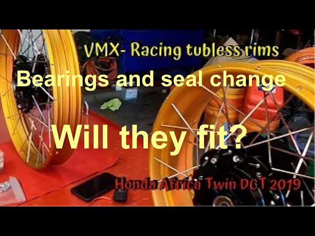 VMX - Racing Tubeless Rims | Review and wheel bearing replacement