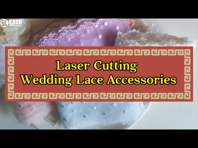 💍Laser Cutting Wedding Lace Accessories💍