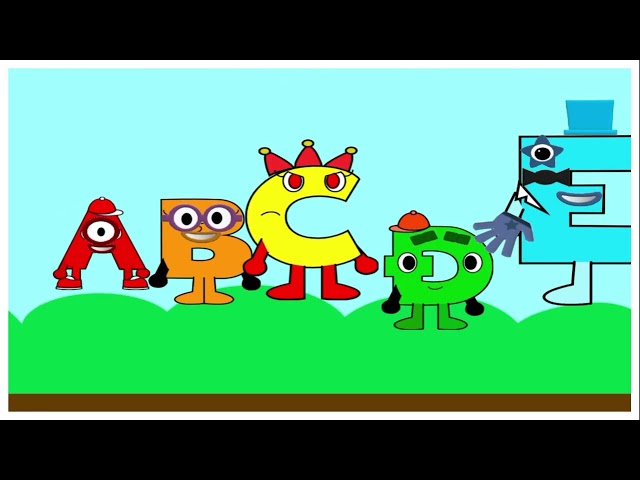 Numberblocks Intro Song but first 5 letter version only song