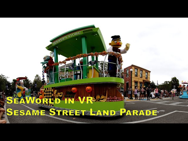 SeaWorld in VR : Sesame Street Halloween Parade