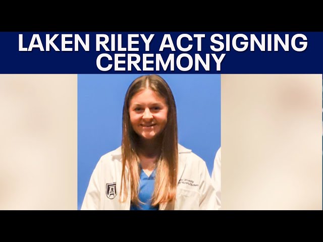 LIVE: Laken Riley Act bill signing ceremony