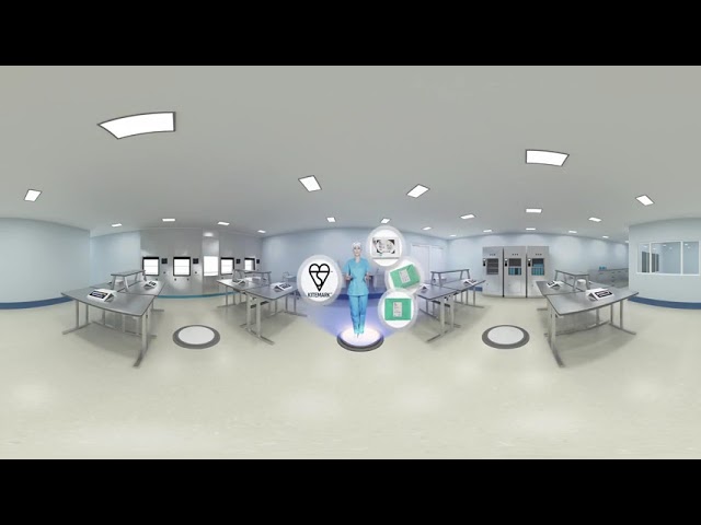 Tour 360 ° | 3M Technology  - CSSD - Material and Sterilization Center VR