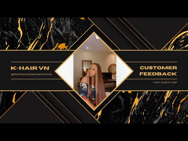 [January Order] Customer Feedback from Ms. Louis K-Hair