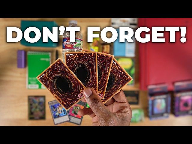 Everything You NEED to Bring to a Yu-Gi-Oh Tournament!