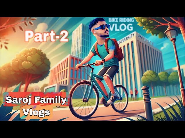 Part-2 | Bike Riding Vlog For University 🏫