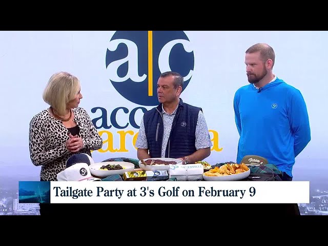 3's Golf to host Tailgate Party on February 9