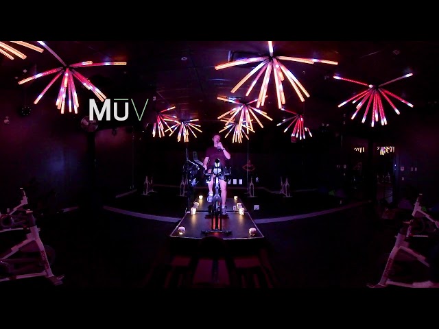 Spin 360 Video - Spinning Class with Reese from MUVirtual.com 旋转课