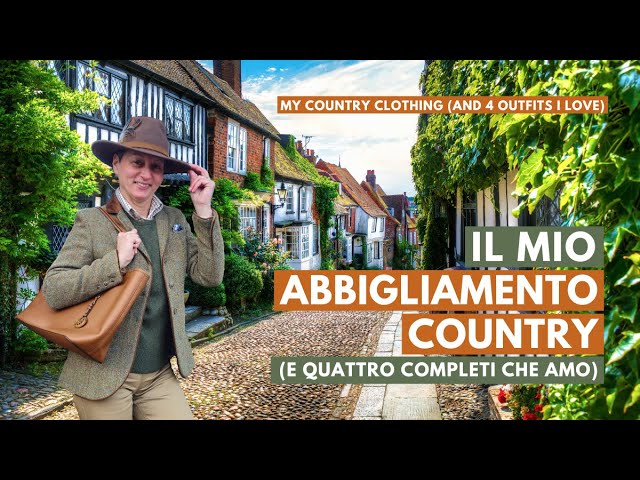 Il mio abbigliamento country (e quattro completi che amo) | 4K