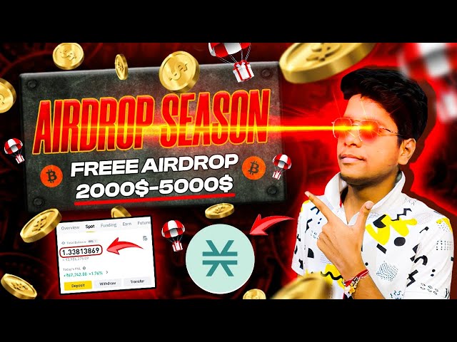 😱😱 Earn Freee Gauranteed 5000$ From Airdrops | Biggest Crypto Airdrop of 2024 | Best Airdrop 2024