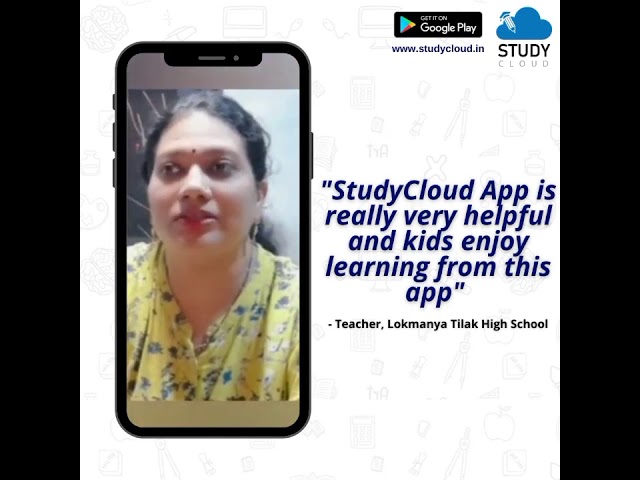 Mrs Shilpa Patil shares are experience teaching using StudyCloud App | StudyCloud App