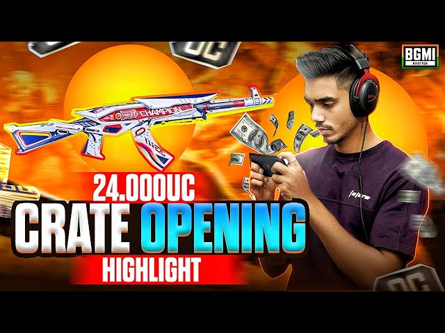 24000 UC CRATE OPENING HIGHLIGHT | LUCKIEST CRATE OPENING EVER