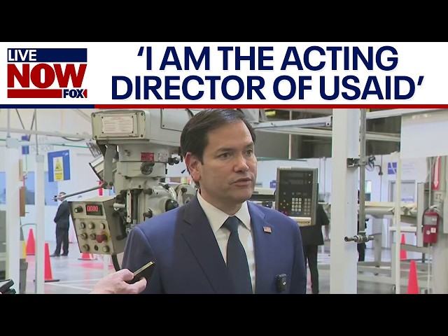 USAID shake up: Secretary of State Marco Rubio put in charge of agency | LiveNOW from FOX