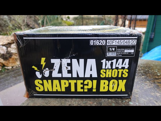 Silvester Dauerfeuer | Zena Snapte | 144 Shot Mega Silvester Cake | High speed firework [Full HD]