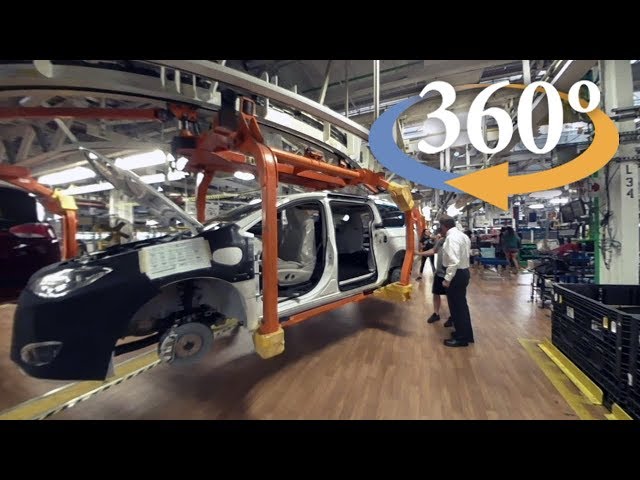 Inside auto manufacturer FCA Canada (360 Video)