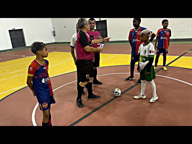 Palácio das Artes vs La Masia - CLÁSSICO no campeonato de futsal (sub 11)