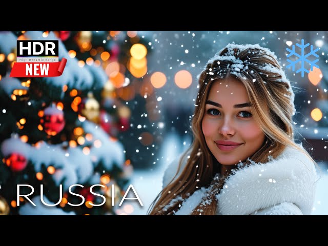 🔥 The RUSSIA They Don't Want You To See! ❄️ Winter Moscow - 4K HDR